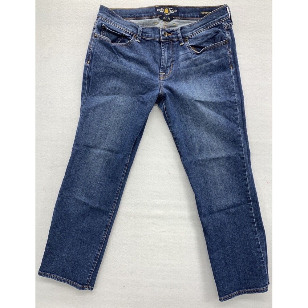 Lucky Brand Womens Denim Jeans Size 8/29 Medium Wash Sweet n Crop